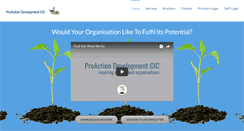 Desktop Screenshot of proaction-development.com